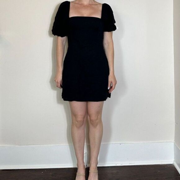 Abercrombie and Fitch Navy Blue Mini Dress for Spring Size Medium - Picture 1 of 3